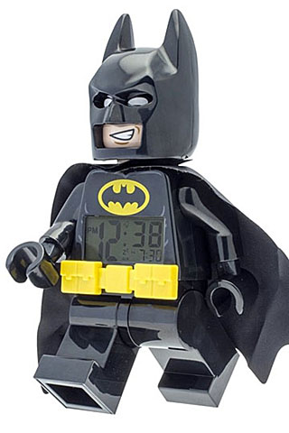 Digital Clock, Batman Figure Alarm Clock, The LEGO Batman Movie