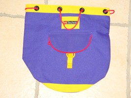 Tote Bag, Nylon Drawstring Swim Gear, LEGO Technic Logo Pattern