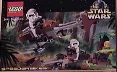 Postcard - Star Wars Set 7128 Speeder Bikes