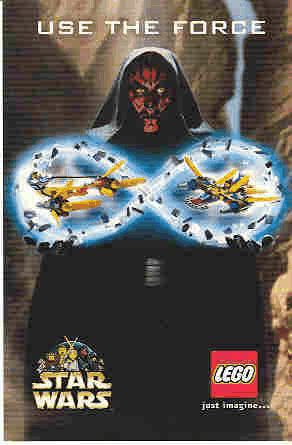 Postcard - Star Wars Use the Force - Darth Maul