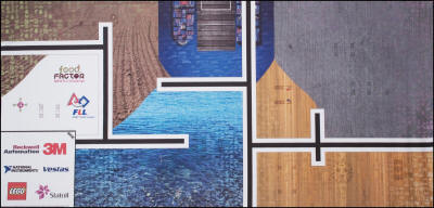 Playmat, FIRST LEGO League (FLL) - Set  9697 Food Factor