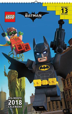 Calendar, 2018 The LEGO Batman Movie, Large