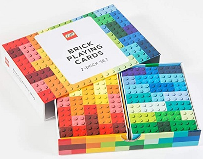 Playing Cards Standard, Brick Pattern - 2-Deck Set