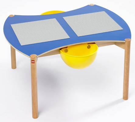 Multi-Playtable for 4 Children (medium blue top)
