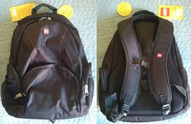 Backpack / Laptop Bag 15.6" - LEGO Employee Store Official Backpack