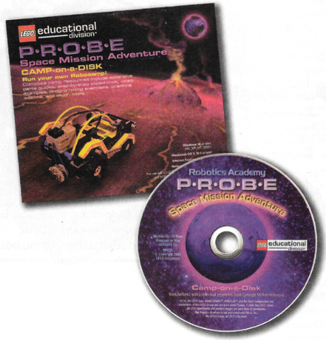 Education Camp-on-a-Disk: Probe Software - Space Mission Adventure