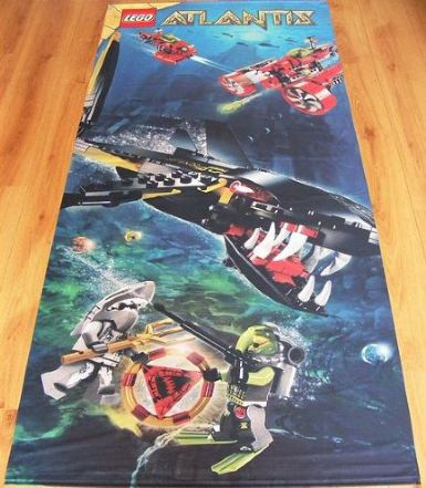 Display Flag Cloth, Atlantis - Guardian of the Deep
