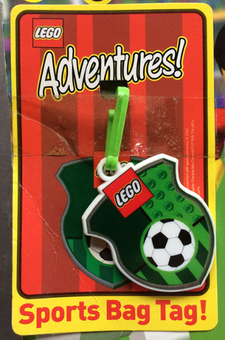 Sports Bag Tag, LEGO Soccer
