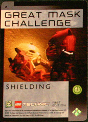BIONICLE Great Mask Challenge Game Card   2