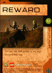 BIONICLE Great Mask Challenge Game Card  28
