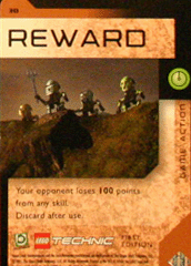 BIONICLE Great Mask Challenge Game Card  30
