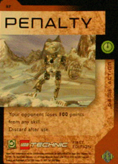 BIONICLE Great Mask Challenge Game Card  37