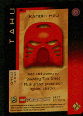 BIONICLE Great Mask Challenge Game Card  46