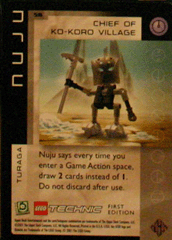 BIONICLE Great Mask Challenge Game Card  58