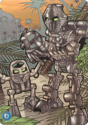 BIONICLE Great Mask Challenge Game Card 102