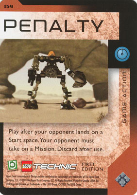 BIONICLE Great Mask Challenge Game Card 159