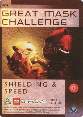 BIONICLE Great Mask Challenge Game Card 207