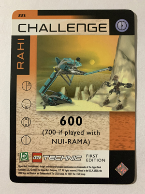 BIONICLE Great Mask Challenge Game Card 221