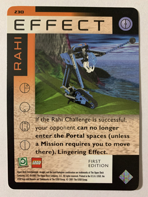 BIONICLE Great Mask Challenge Game Card 230