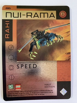 BIONICLE Great Mask Challenge Game Card 285