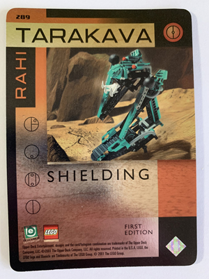 BIONICLE Great Mask Challenge Game Card 289