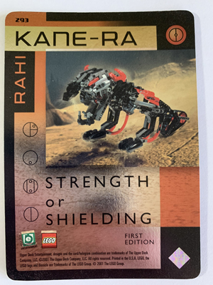 BIONICLE Great Mask Challenge Game Card 293