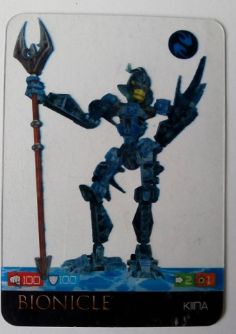 BIONICLE Game Card KIINA 37