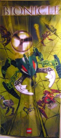 Display Flag Cloth, BIONICLE Visorak