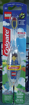Toothbrush, Jack Stone (Minifigure js026) - Colgate