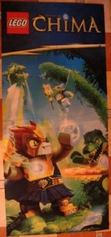 Display Flag Cloth, LEGENDS OF CHIMA, Laval and Cragger