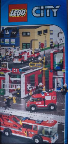 Display Flag Cloth, City 2010 Fire Station