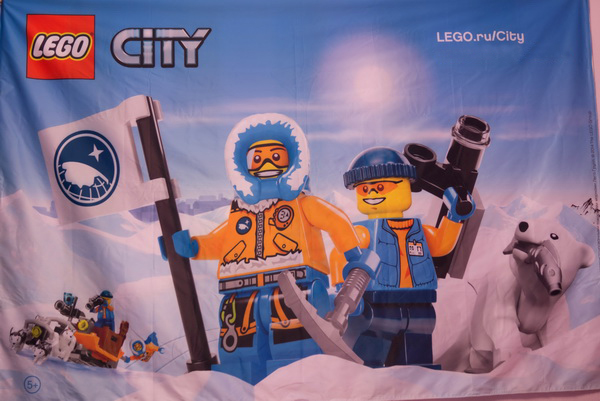 Display Flag Cloth, City Arctic (heavy fabric)