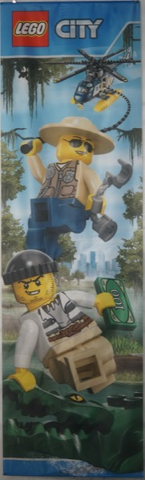 Display Flag Cloth, City Swamp Police, Helicopter