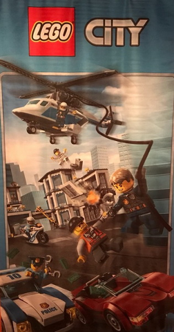 Display Flag Cloth, City 2017 Police High-speed Chase