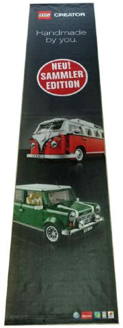 Display Flag Cloth, Creator Volkswagen Camper Van and MINI Cooper