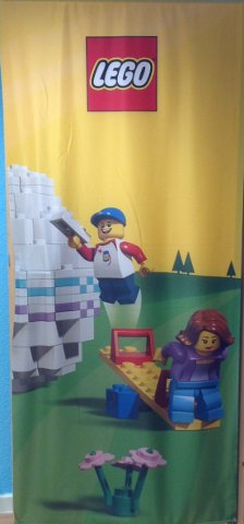 Display Flag Cloth, Creator, 2 Kids on Seesaw