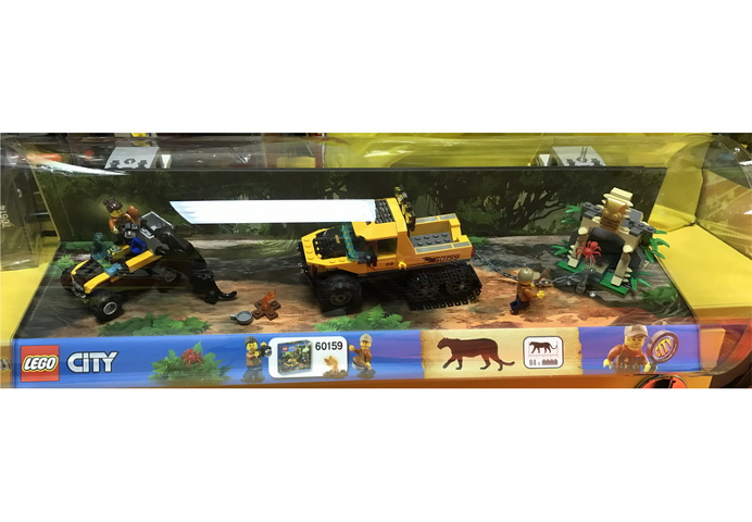 Display Assembled Set, City Set 60159 in Plastic Case