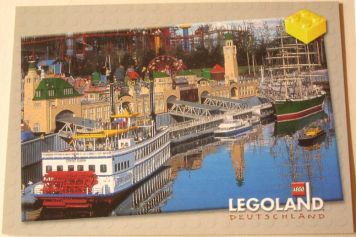 Postcard - Legoland Parks, Legoland Deutschland Resort - Hafen Hamburg, Deutschland
