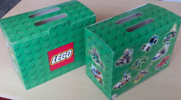 Daily Mirror Promotional Cardboard Storage Box - City Green