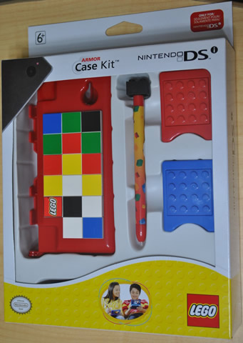 Armor Case Kit for Nintendo DSi, Classic Red