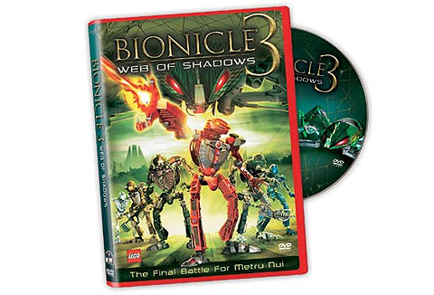 Video DVD - Bionicle 3: Web of Shadows