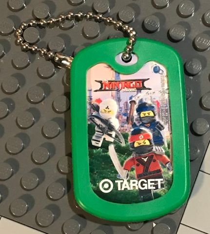 Dog Tag, The LEGO NINJAGO Movie Target Pattern