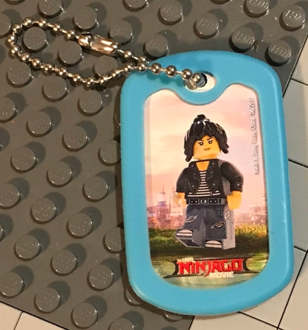 Dog Tag, The LEGO NINJAGO Movie Nya Pattern