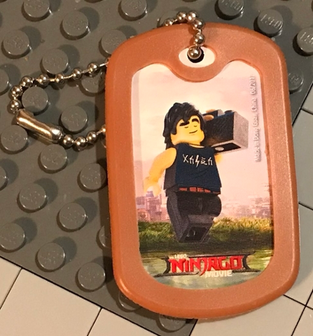 Dog Tag, The LEGO NINJAGO Movie Cole Pattern