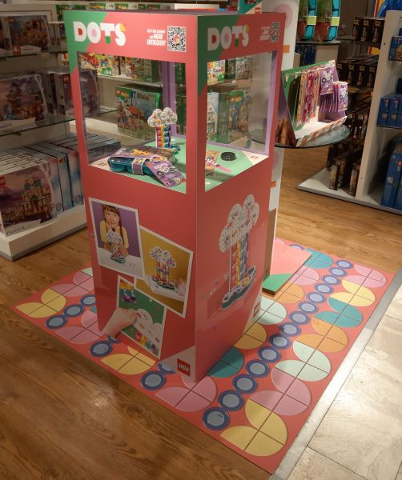 Display Assembled Set, Dots Set 41905 in Plastic Case