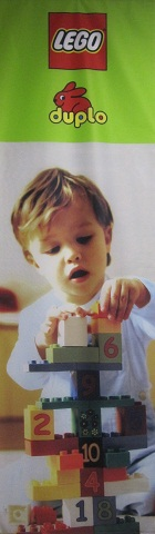 Display Flag Cloth, DUPLO Logo and Boy