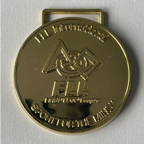 Medal First Lego League, FLL International, Interlocking Shapes