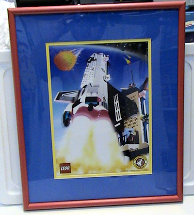 Blast-Off Framed Print