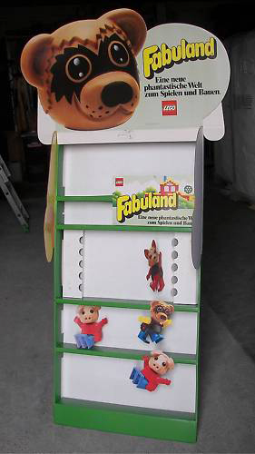 Display Floor Stand for Sets, Cardboard for Fabuland Sets
