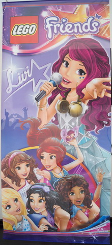 Display Flag Cloth, Friends Pop Stars, Livi